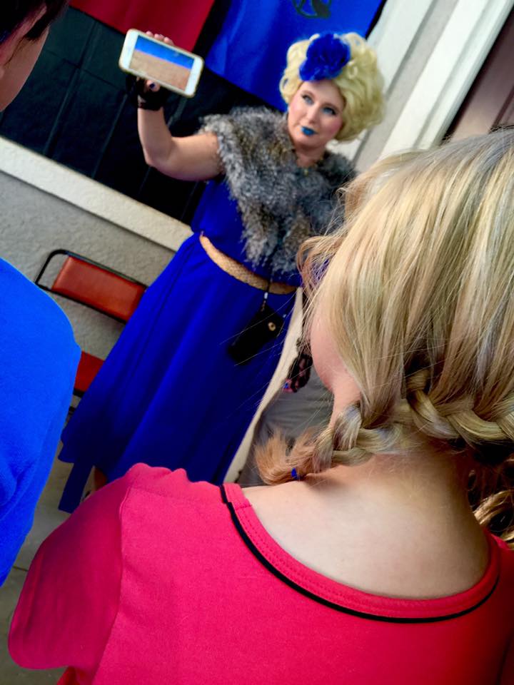 Effie Trinket reaping ceremony